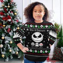 Load image into Gallery viewer, Personalized Father Of Nightmares Christmas Sweater Gift
