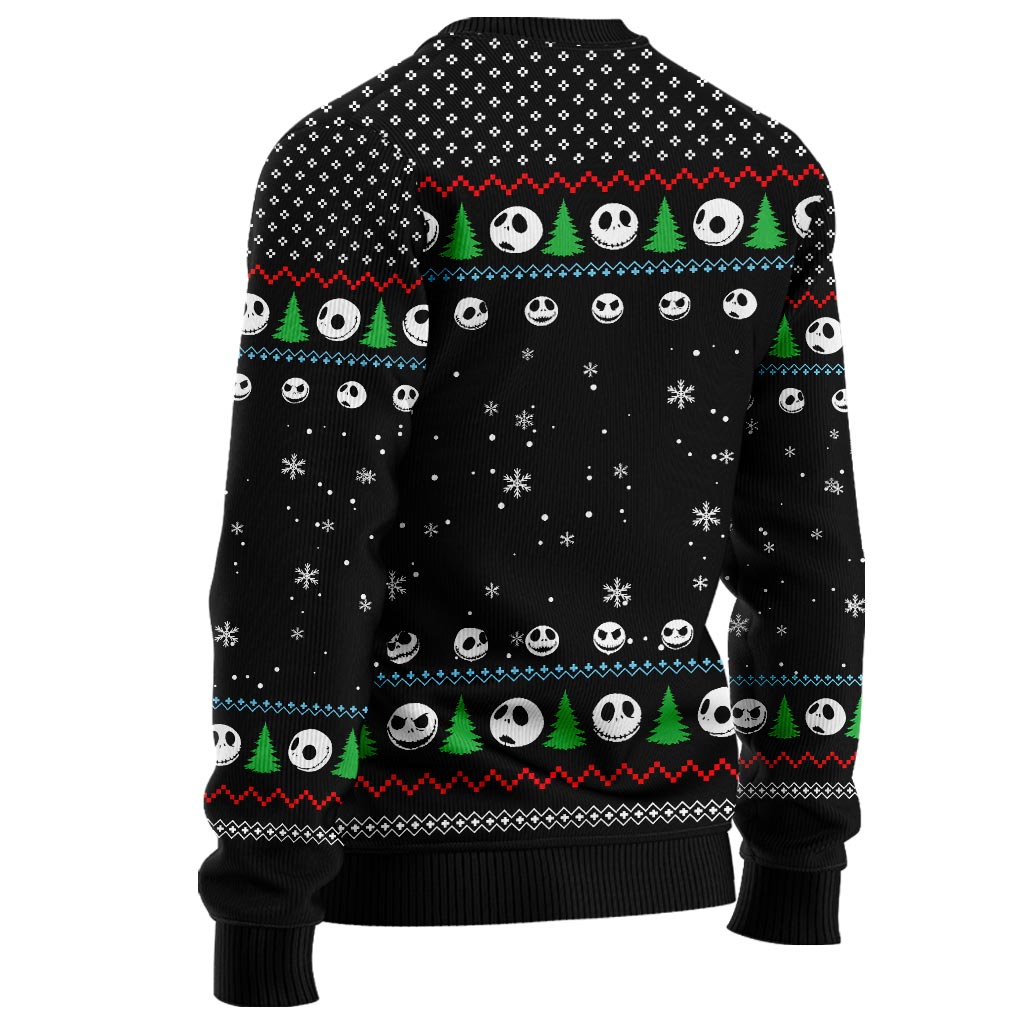 Personalized Christmas Nightmare Sweater Custom Design Gift