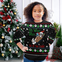 Load image into Gallery viewer, Personalized Christmas Nightmare Sweater Custom Design Gift
