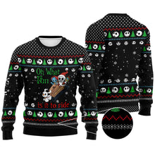 Load image into Gallery viewer, Personalized Christmas Nightmare Sweater Custom Design Gift
