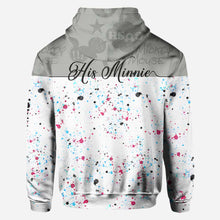 Load image into Gallery viewer, Personalized Couple Mouse Hoodies Custom Name Gift for Him &amp; Her
