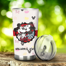 Load image into Gallery viewer, Personalized Couple Tumbler with Love Quote Custom Name Gift
