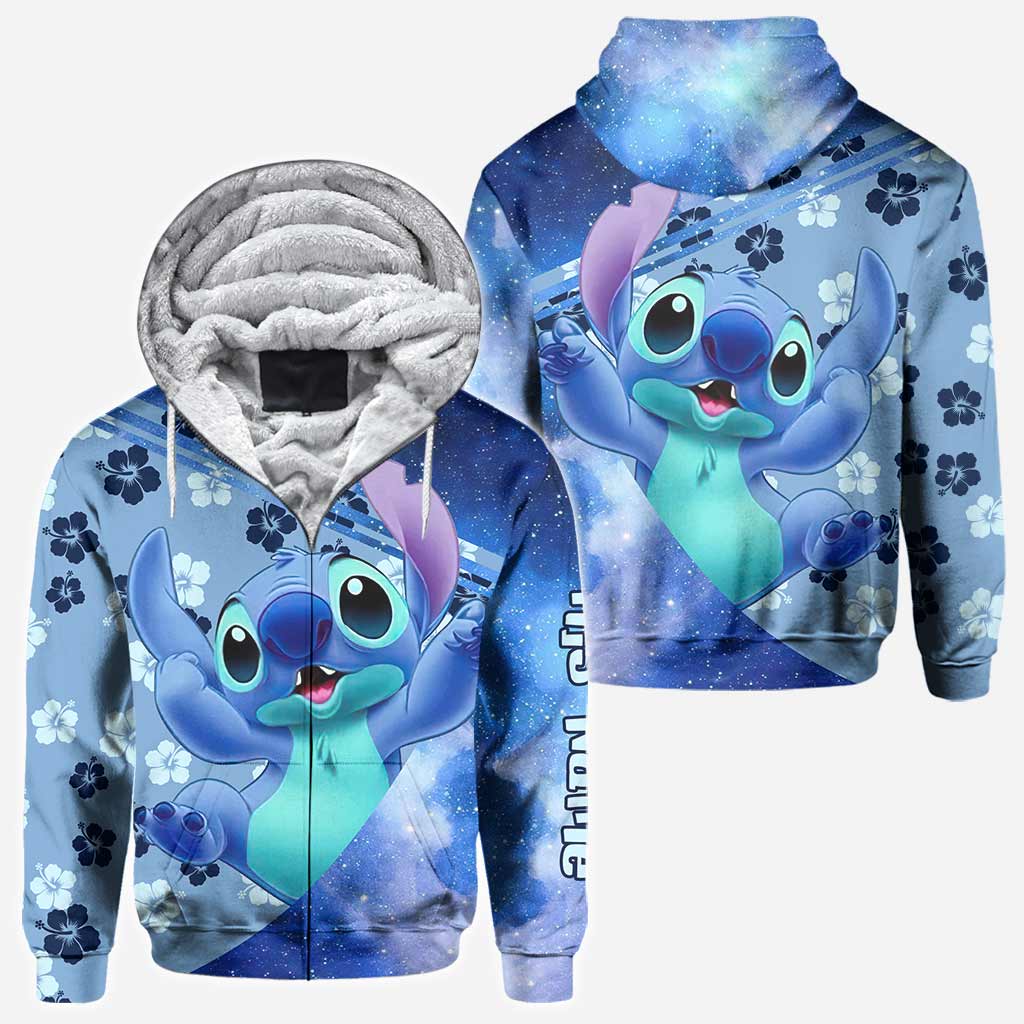Personalized Ohana Hoodies for Couples Custom Names Gift