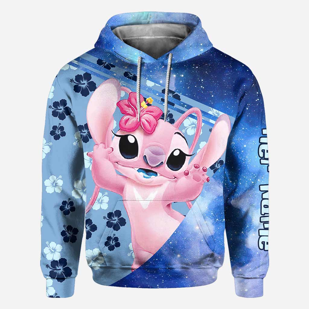 Personalized Ohana Hoodies for Couples Custom Names Gift