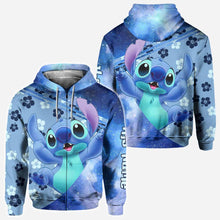 Load image into Gallery viewer, Personalized Ohana Hoodies for Couples Custom Names Gift
