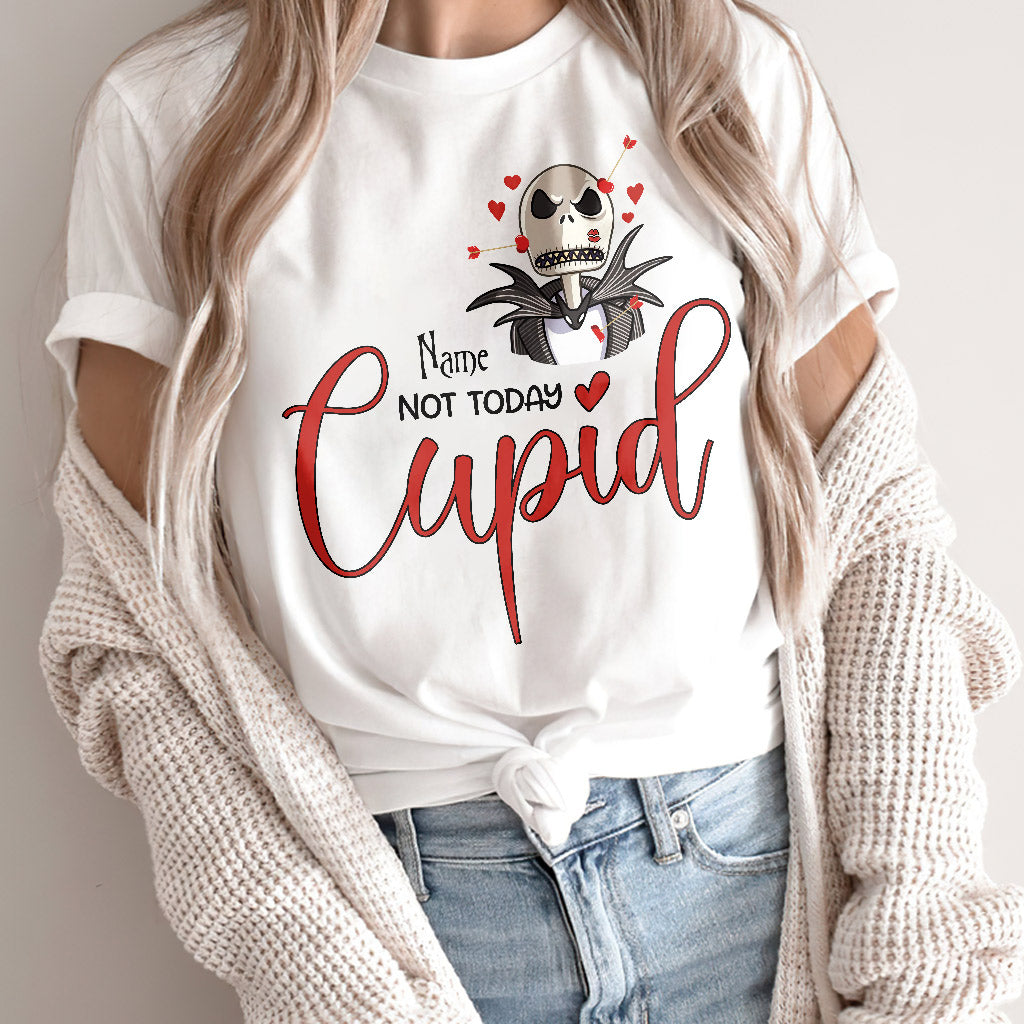 Personalized Not Today Cupid T-shirt & Hoodie Gift for Valentine