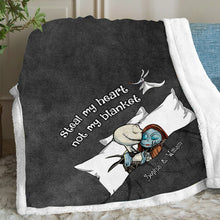 Load image into Gallery viewer, Personalized Couple Blanket Custom Name Romantic Gift
