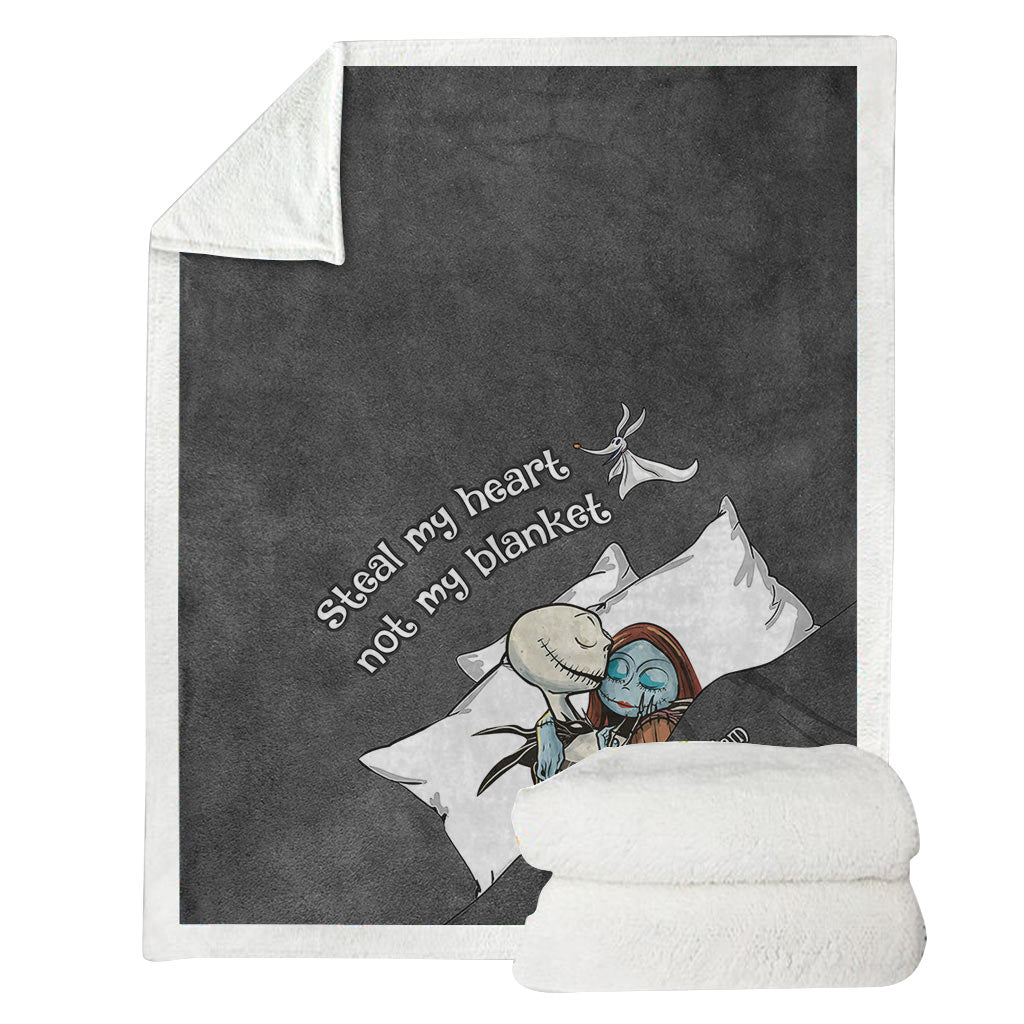Personalized Couple Blanket Custom Name Romantic Gift