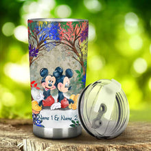 Load image into Gallery viewer, Personalized LGBT Support Tumbler with Custom Names - Unique Couple Gift
