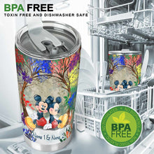 Load image into Gallery viewer, Personalized LGBT Support Tumbler with Custom Names - Unique Couple Gift
