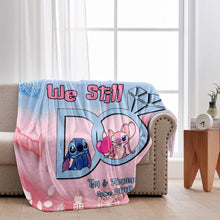 Load image into Gallery viewer, Personalized Couple Blanket with Custom Name for Anniversary Gift
