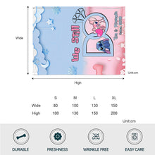 Load image into Gallery viewer, Personalized Couple Blanket with Custom Name for Anniversary Gift
