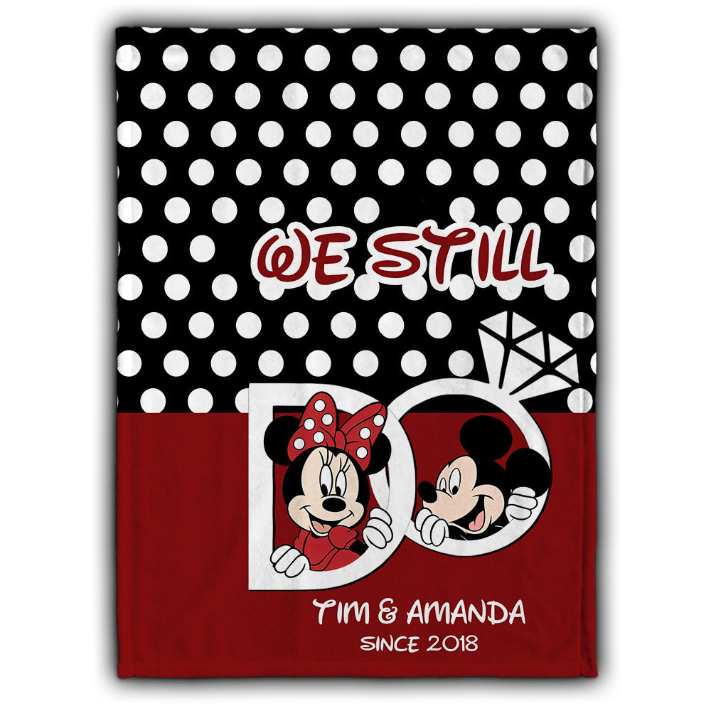 Personalized Couple Blanket We Still Do Custom Name Gift