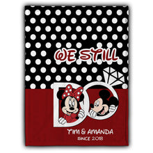 Load image into Gallery viewer, Personalized Couple Blanket We Still Do Custom Name Gift
