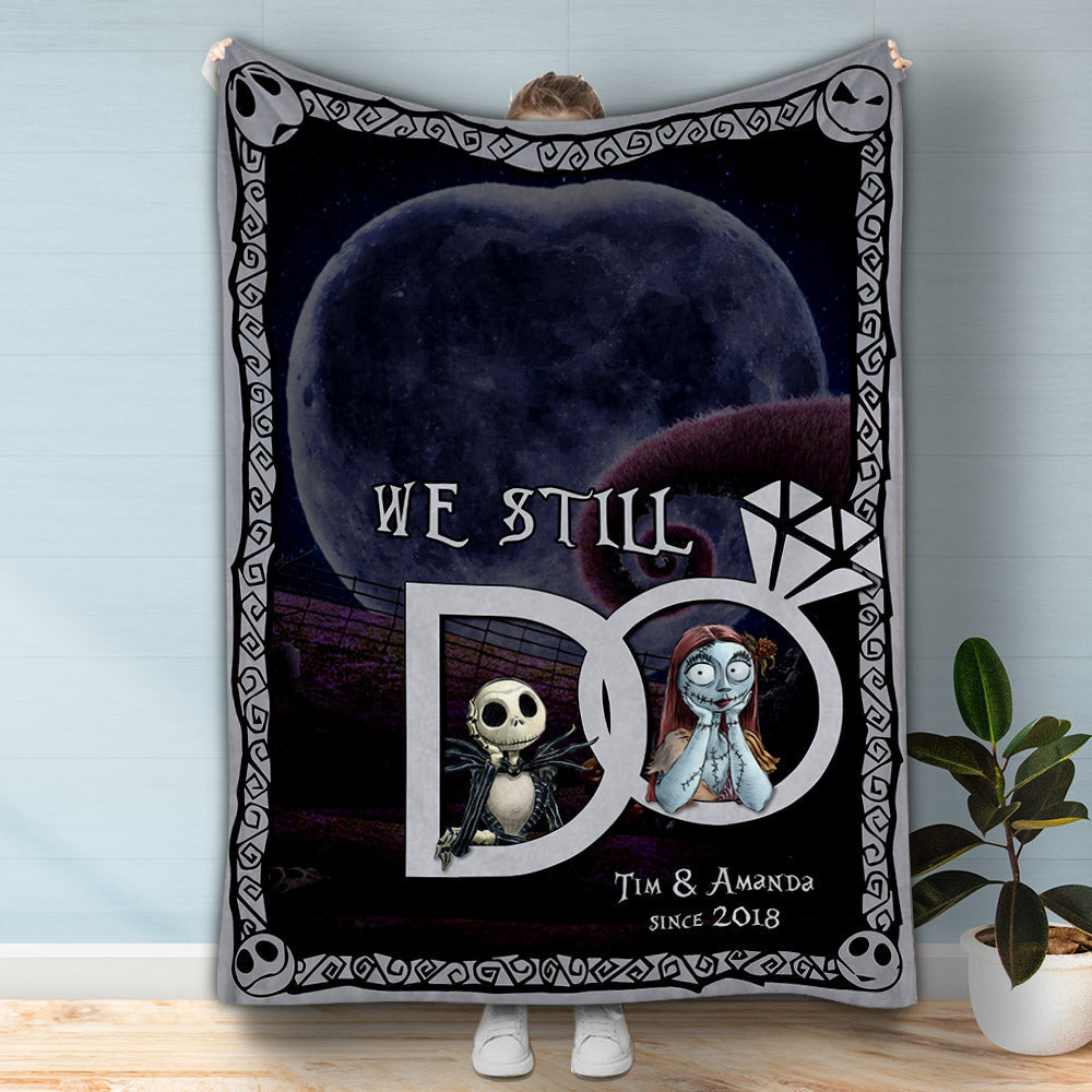 Personalized Couple Blanket We Still Do Custom Date Gift