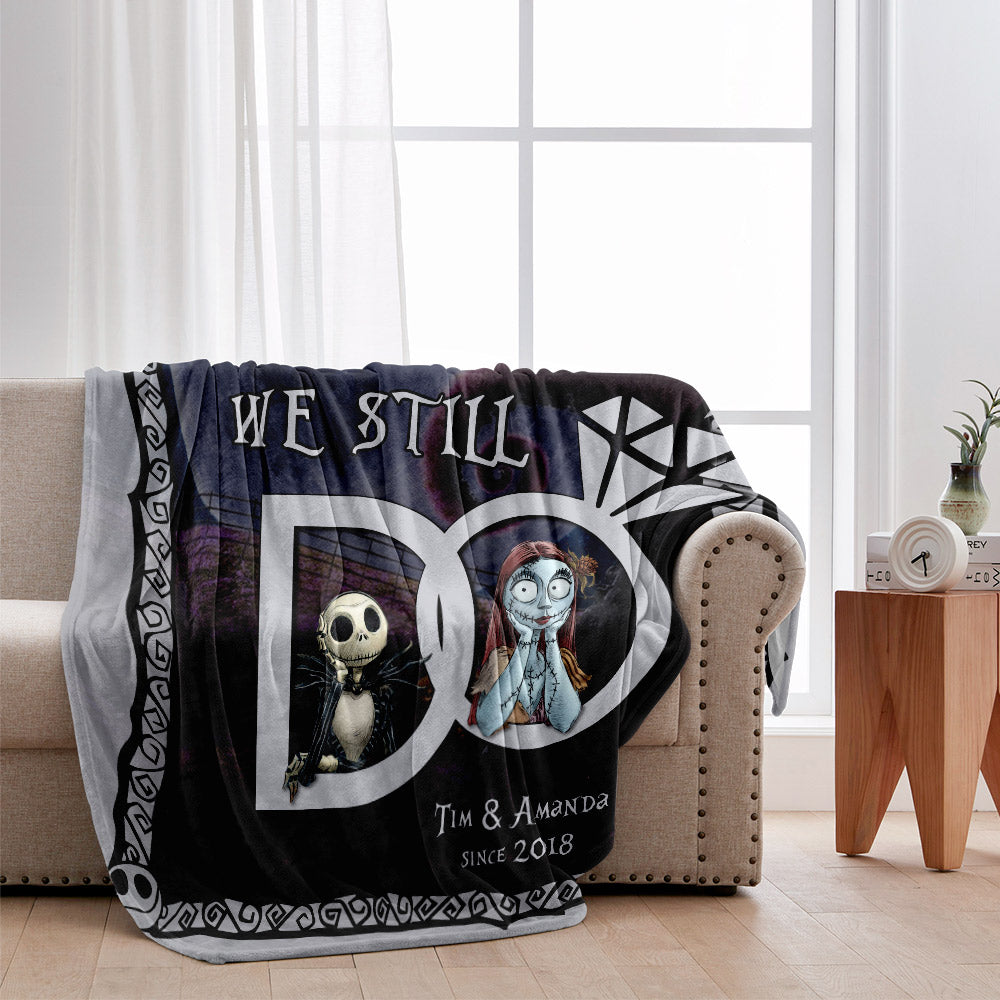 Personalized Couple Blanket We Still Do Custom Date Gift