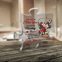 Load image into Gallery viewer, Personalized Couple Acrylic Plaque Custom Name Gift for Anniversary
