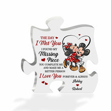 Load image into Gallery viewer, Personalized Couple Acrylic Plaque Custom Name Gift for Anniversary

