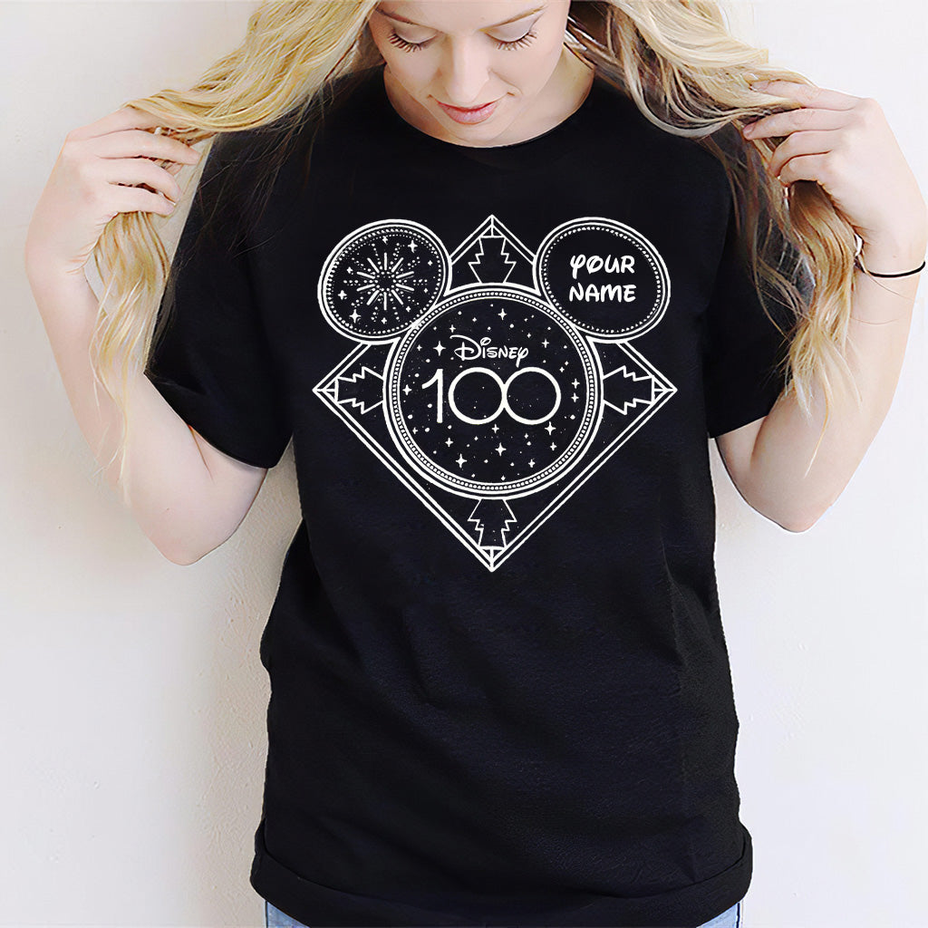 Personalized Disney 100 Celebration T-shirt & Hoodie for Kids & Adults