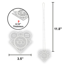 Load image into Gallery viewer, Personalized Disney 100 Car Ornament Custom Name Gift for Christmas
