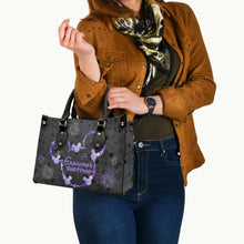 Load image into Gallery viewer, Personalized Leather Handbag for Grandma's Shopping Gift
