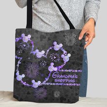 Load image into Gallery viewer, Personalized Grandma Tote Bag Custom Name Gift for Mother's Day
