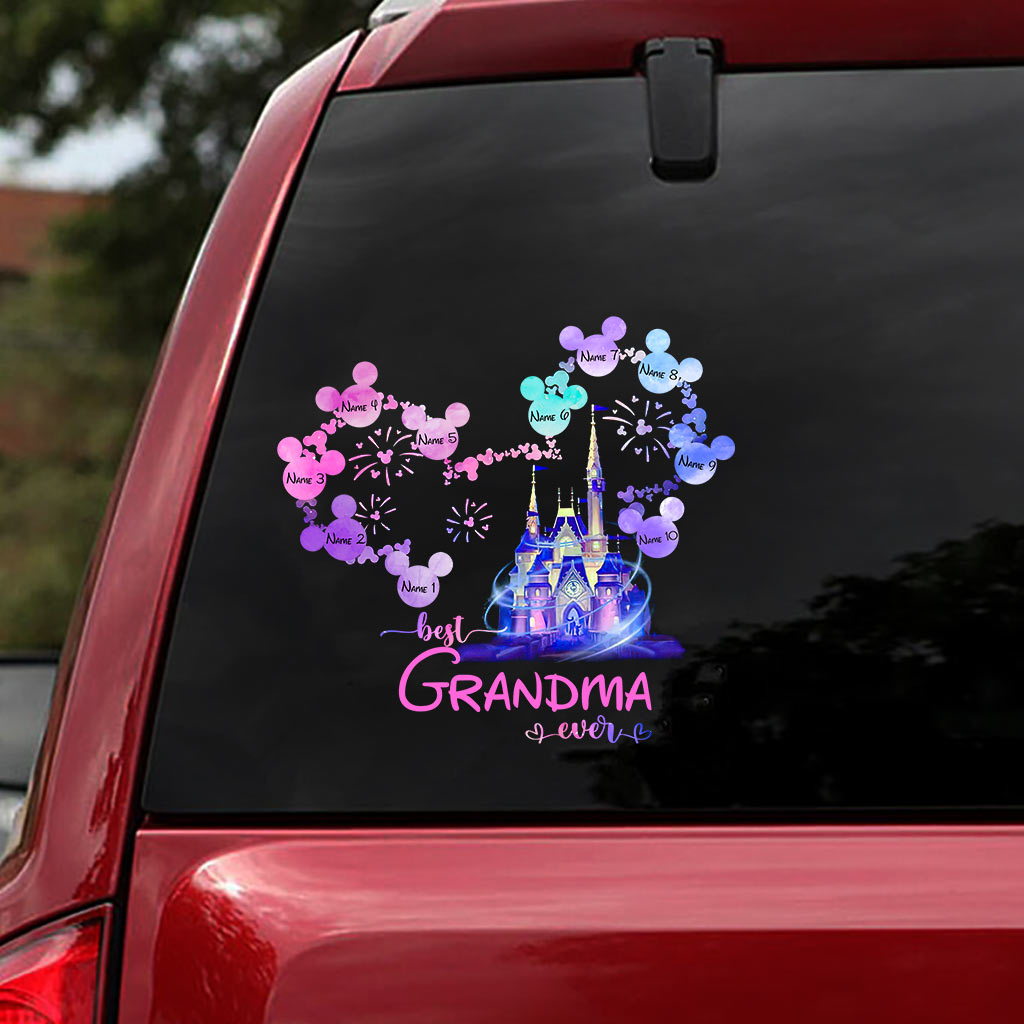 Personalized Magical Mouse Ears Decal for Mother's Day Gift