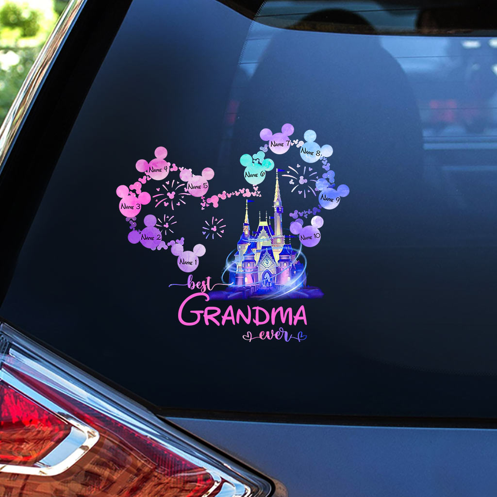 Personalized Magical Mouse Ears Decal for Mother's Day Gift