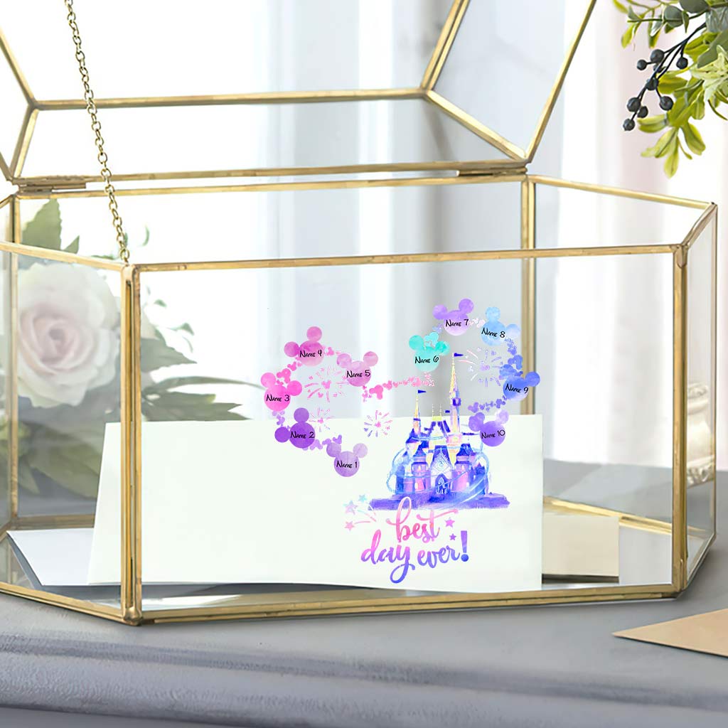 Personalized Best Day Ever Mouse Decal for Car or Wall