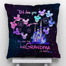 Load image into Gallery viewer, Personalized Grandma Throw Pillow Gift for Mother's Day
