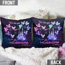 Load image into Gallery viewer, Personalized Grandma Throw Pillow Gift for Mother's Day
