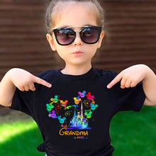 Load image into Gallery viewer, Personalized Magical Mouse Ears Kid Shirt Best Grandma Gift
