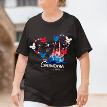 Load image into Gallery viewer, Personalized Best Grandma Ever T-shirt &amp; Hoodie for Independence Day Gift
