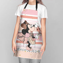 Load image into Gallery viewer, Personalized Minnie Mouse Apron Custom Name Gift for Her
