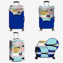 Load image into Gallery viewer, Personalized Minnie Mouse Luggage Cover Custom Name Travel Gift for Girls
