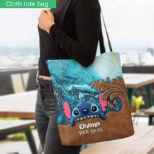 Load image into Gallery viewer, Personalized Ohana Tote Bag Custom Name Gift for Family
