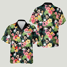 Load image into Gallery viewer, Personalized Hawaiian Shirt with Name Custom Print Gift for Summer
