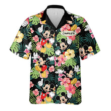Load image into Gallery viewer, Personalized Hawaiian Shirt with Name Custom Print Gift for Summer
