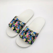 Load image into Gallery viewer, Personalized Ohana Slide Sandals with Custom Name for Beach or Home

