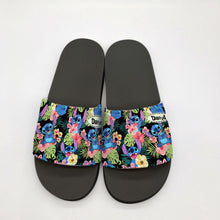 Load image into Gallery viewer, Personalized Ohana Slide Sandals with Custom Name for Beach or Home
