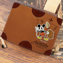 Load image into Gallery viewer, Personalized Mouse Passport Holder Custom Name Travel Gift
