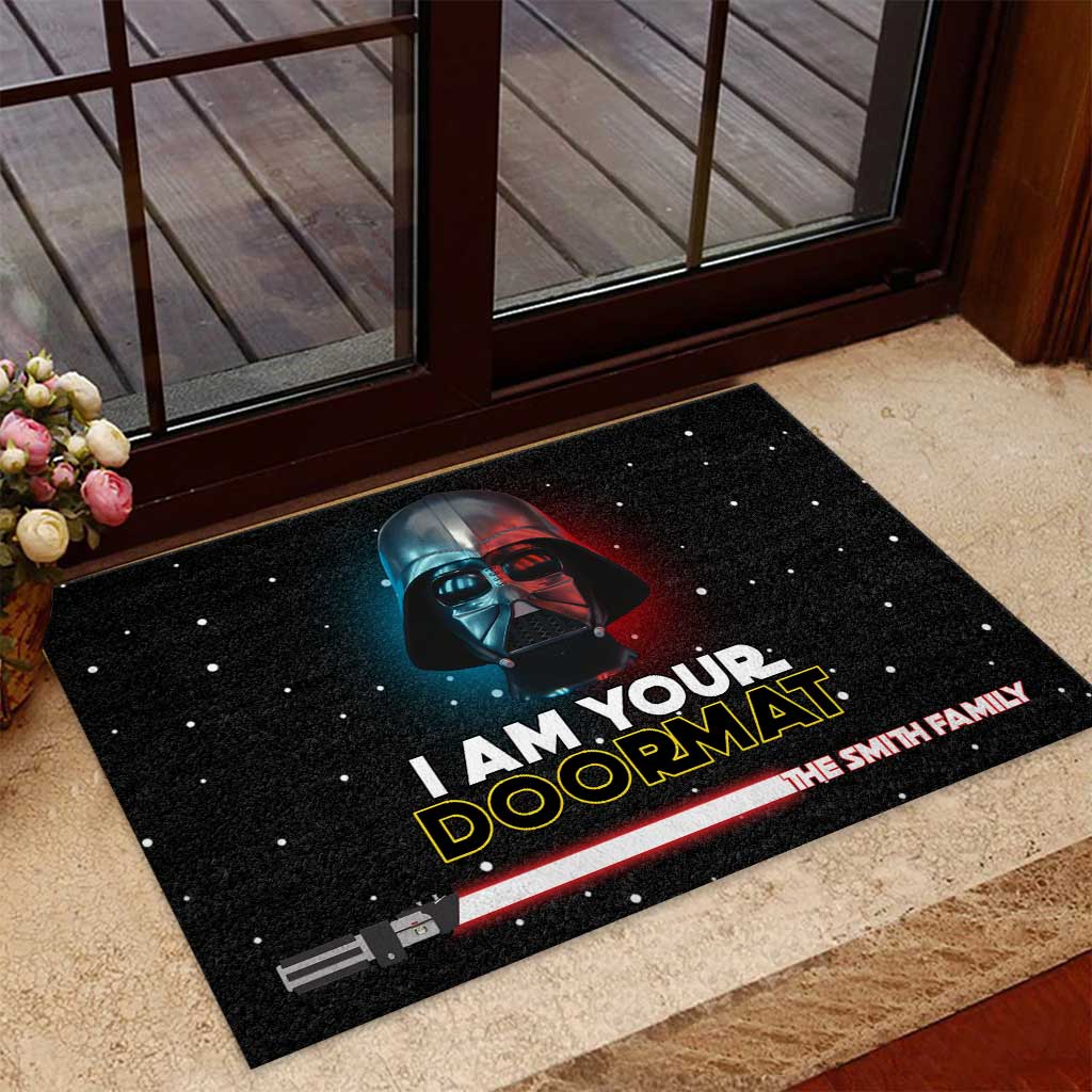 Personalized Doormat I Am Your Doormat Custom Family Name