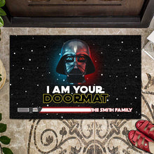 Load image into Gallery viewer, Personalized Doormat I Am Your Doormat Custom Family Name
