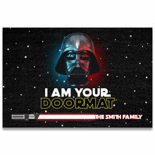 Load image into Gallery viewer, Personalized Doormat I Am Your Doormat Custom Family Name
