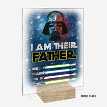 Load image into Gallery viewer, Personalized Father's Day Acrylic Plaque Custom Names Gift
