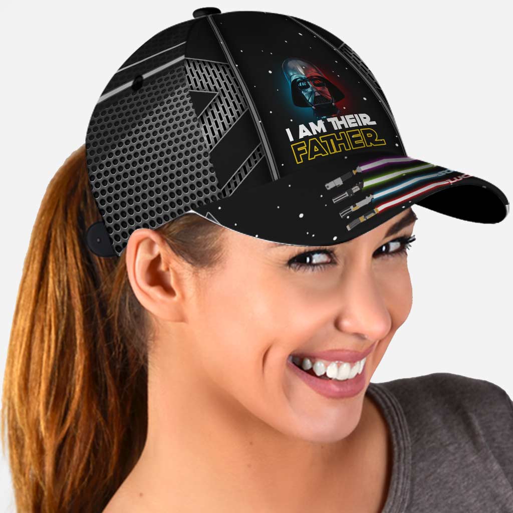 Personalized Classic Cap I Am Their Father Gift for Dad
