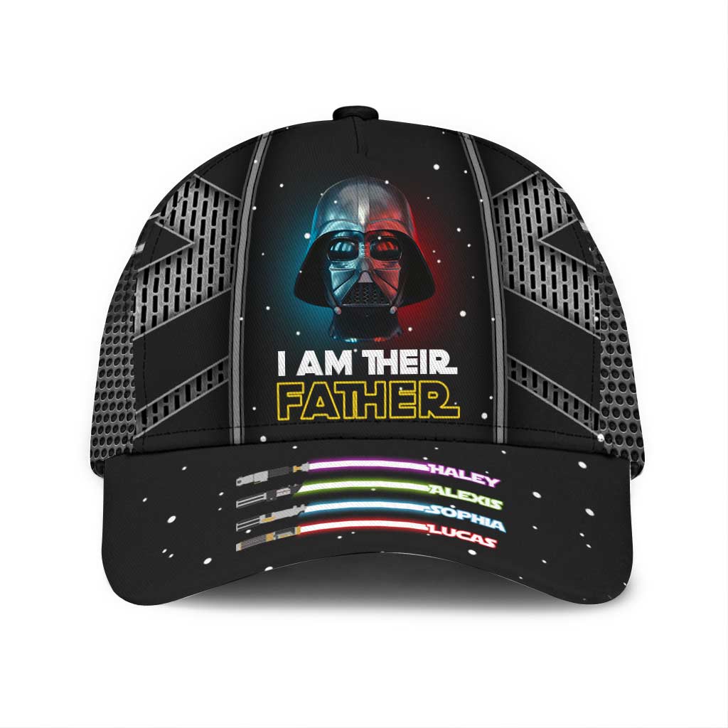 Personalized Classic Cap I Am Their Father Gift for Dad