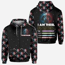 Load image into Gallery viewer, Personalized I Am Their Father Hoodie Custom Name Gift for Dad
