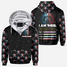 Load image into Gallery viewer, Personalized I Am Their Father Hoodie Custom Name Gift for Dad
