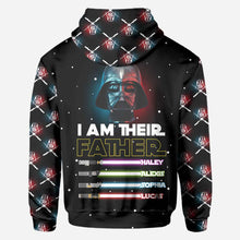 Load image into Gallery viewer, Personalized I Am Their Father Hoodie Custom Name Gift for Dad
